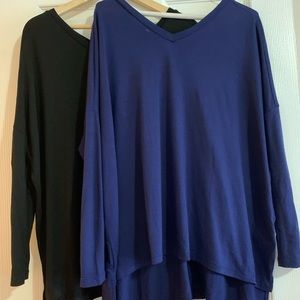 Set of 2 Express tunic tops